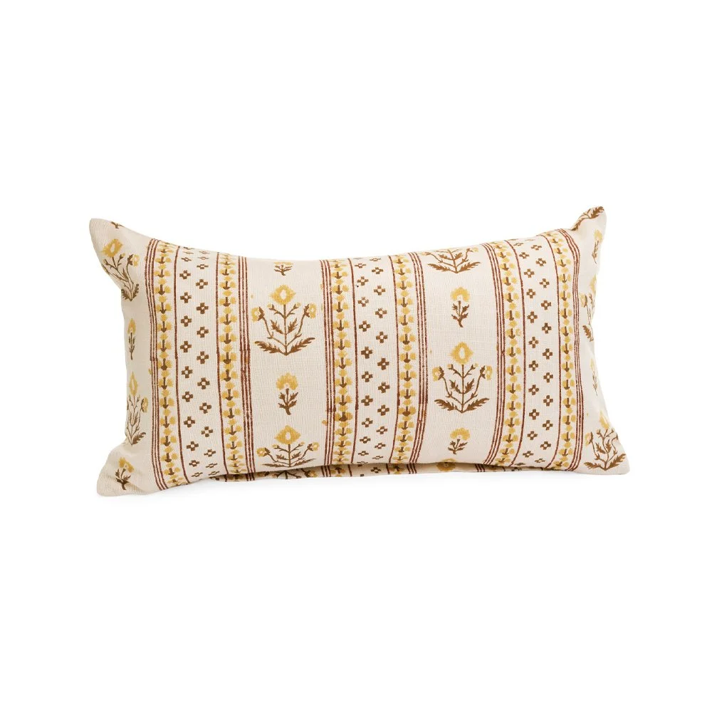 MARIGOLD Block Print Pillow