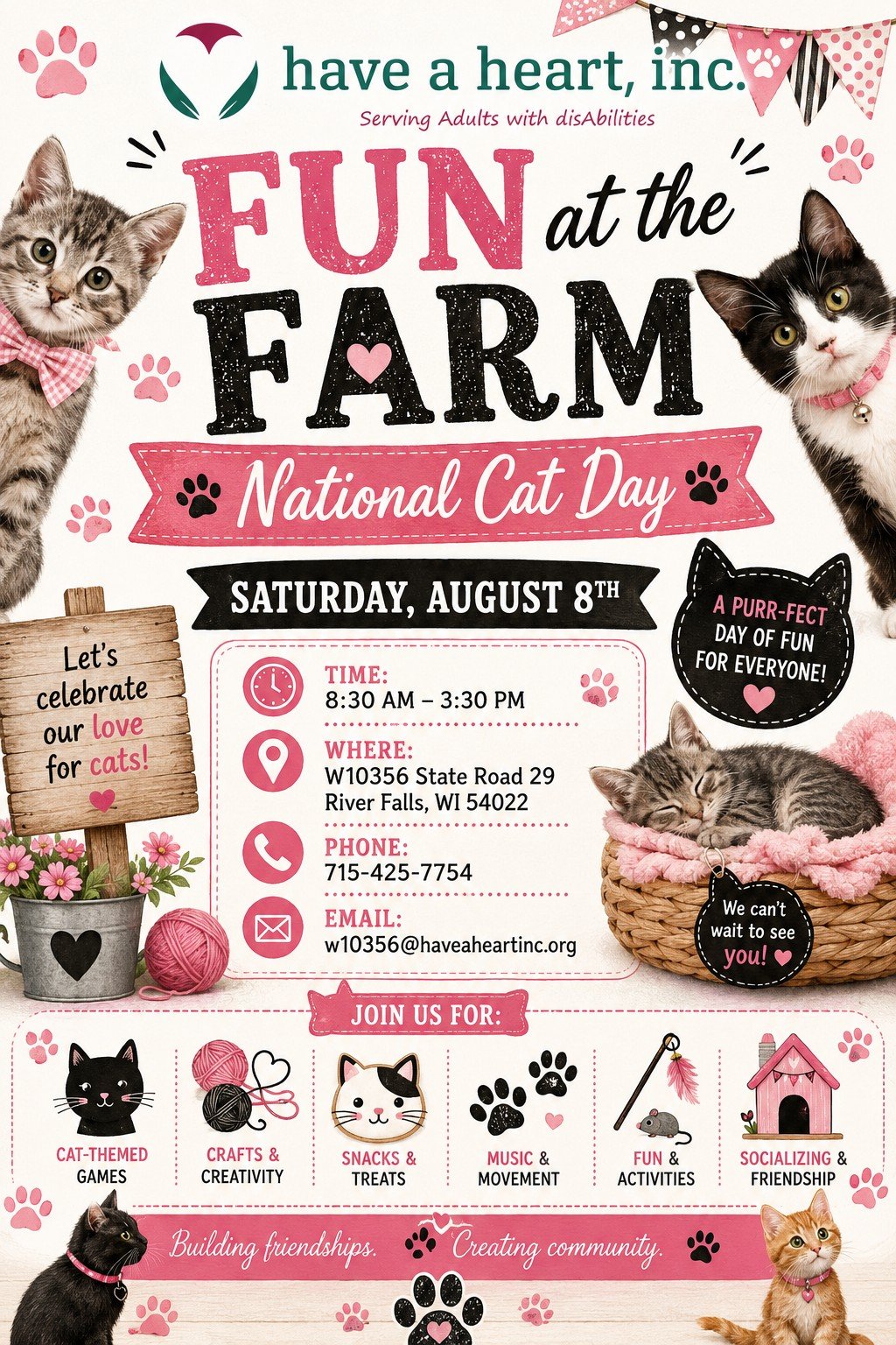 August 2026 Fun-At-The-Farm Saturday Adult Day Care