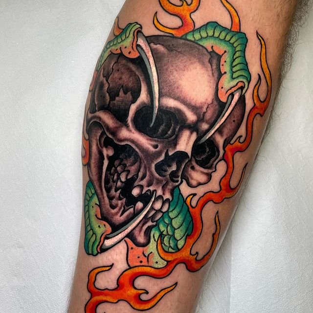 Antonello Leuti | Psycho Tattoo | Rome