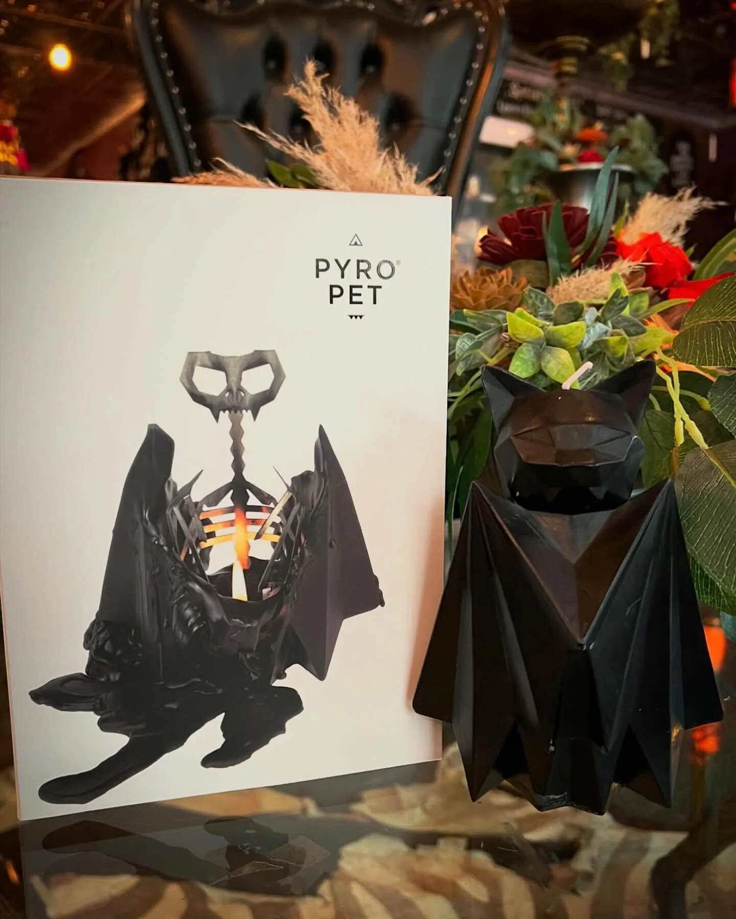 Bat Pyro Pets are back in stock just in time for Halloween! We are open 12-5pm today 🦇