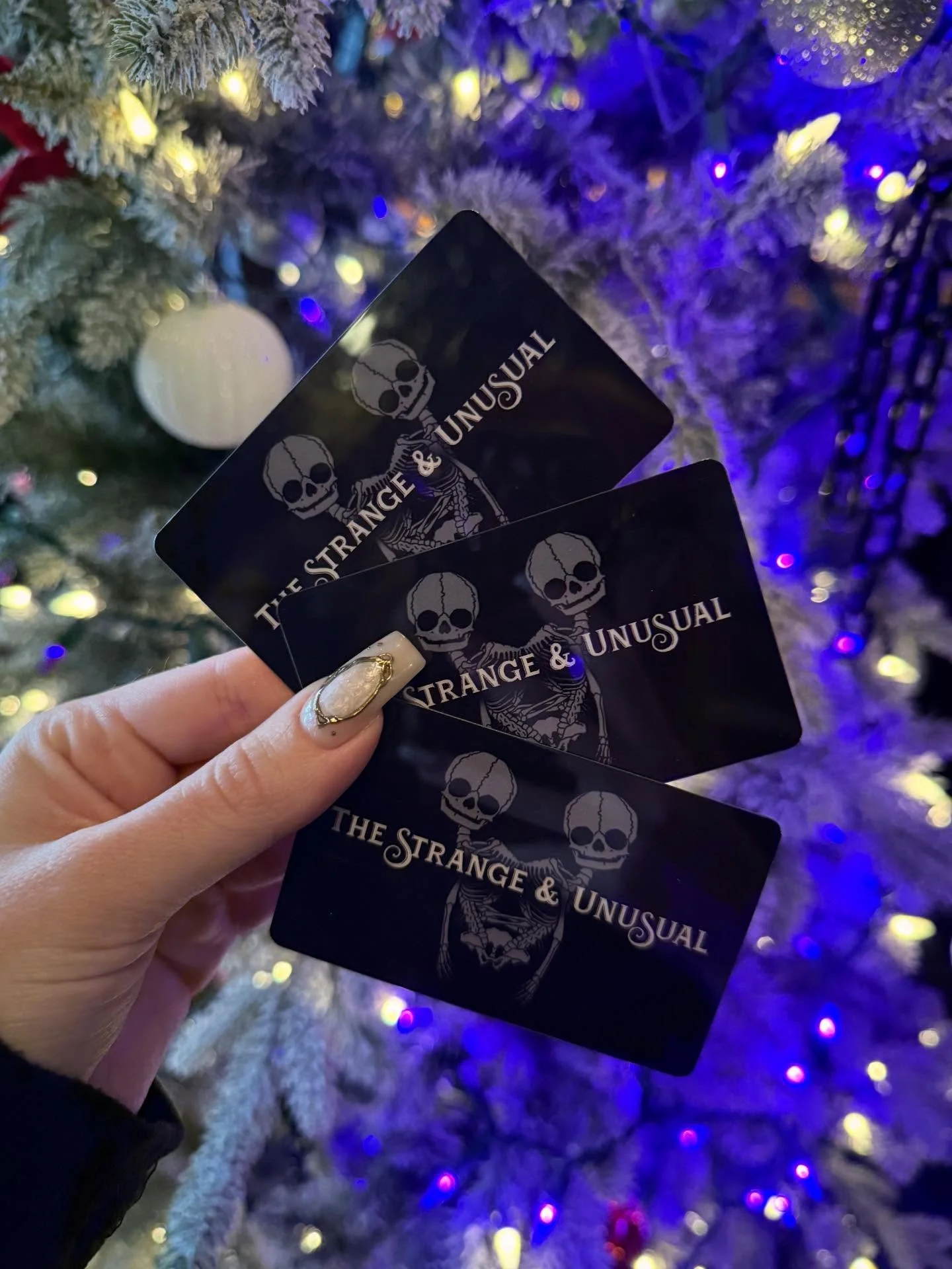 For something Strange under the tree- gift cards are always available ✨ we&rsquo;re here til 5pm today