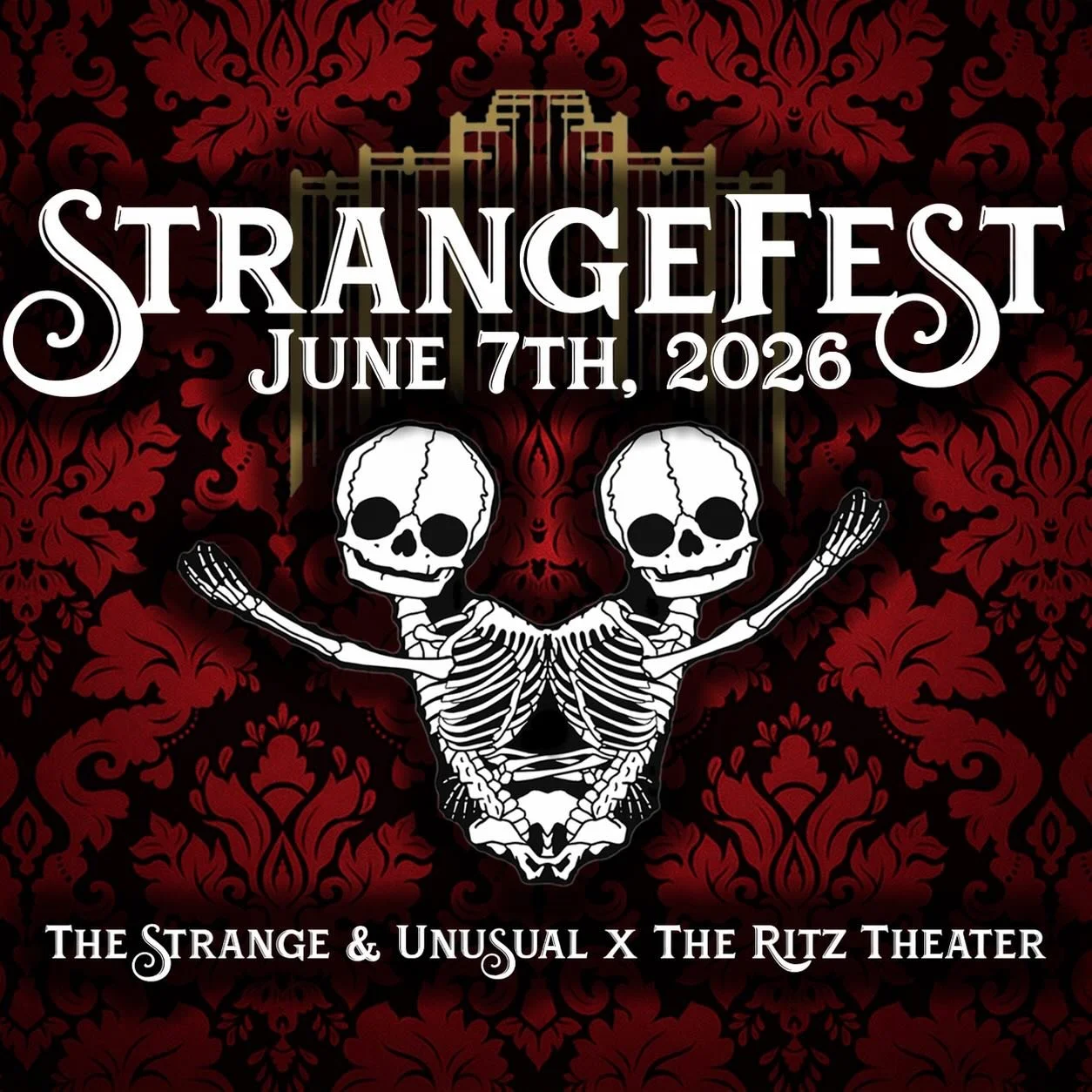 StrangeFest is one week away!🖤 We&rsquo;ll see you Sunday at @the.ritztheater with all of your Strange and Strange Brew favorites!✨