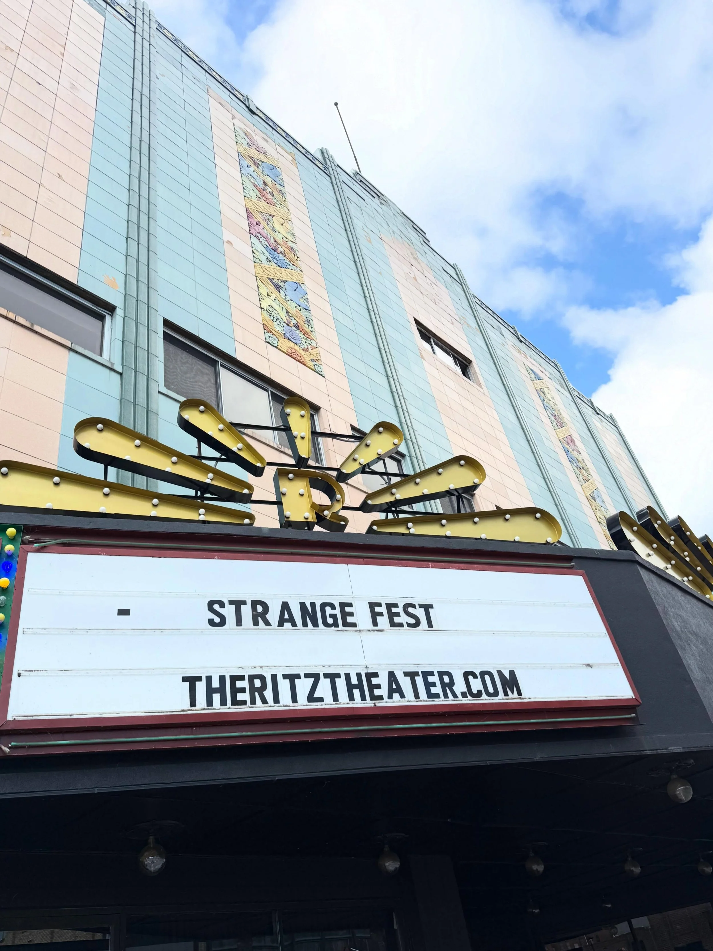 StrangeFest is TODAY! We&rsquo;ll see you at @the.ritztheater from 10-4! ✨
