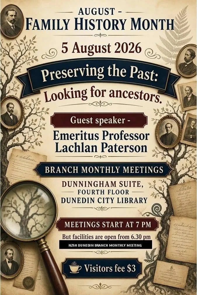 Preserving the Past: Looking for Ancestors