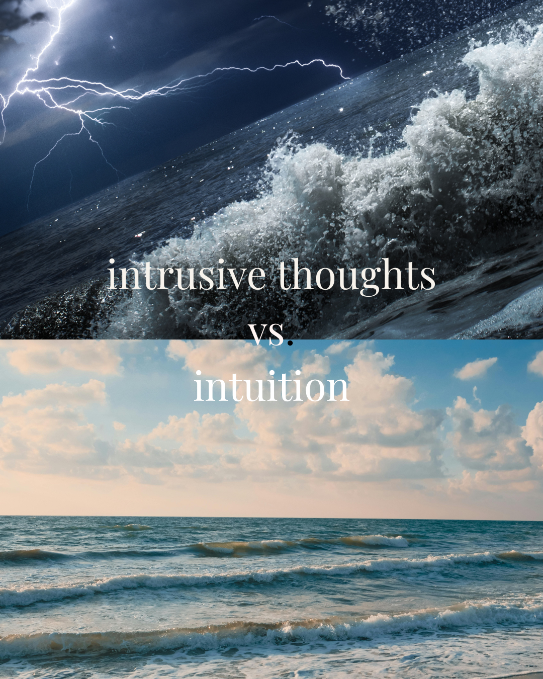 Intrusive Thoughts vs. Intuition 