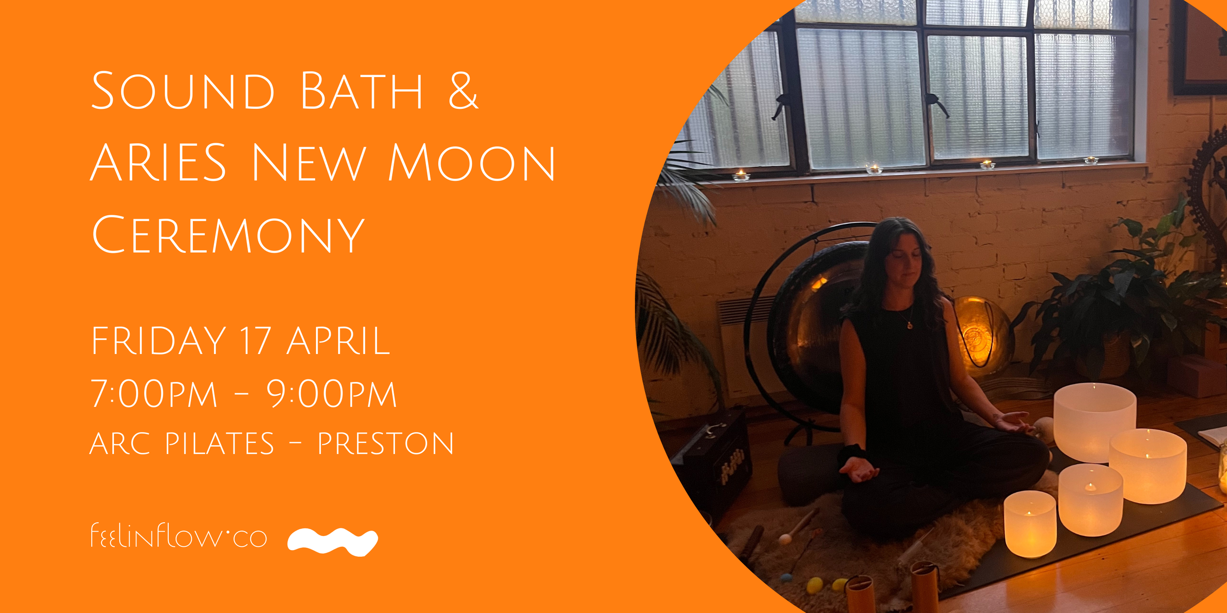Sound Bath & Aries New Moon Ceremony (April)
