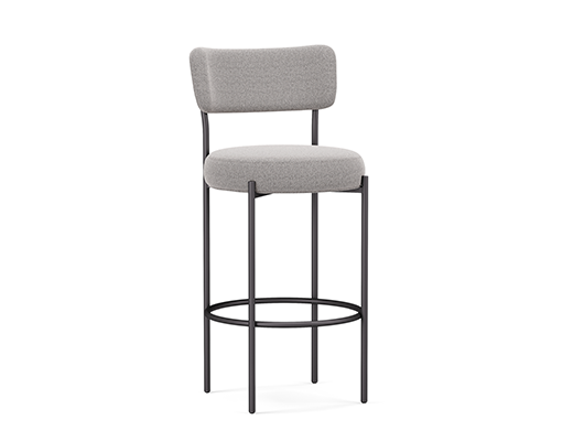 Jerry Bar Stool With Back / stools
