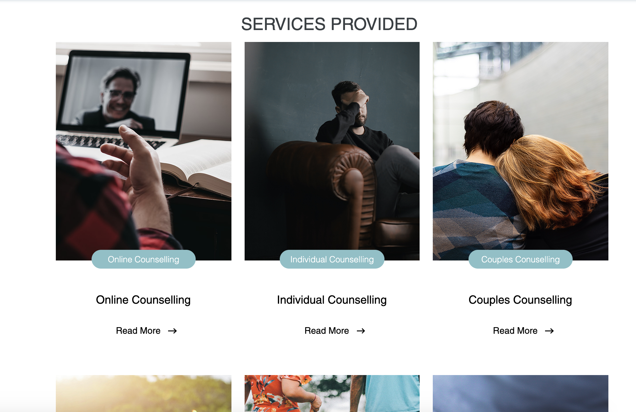 Services Page After