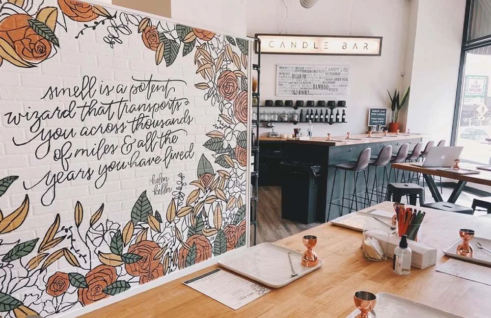 Wax Poetic Candle Bar