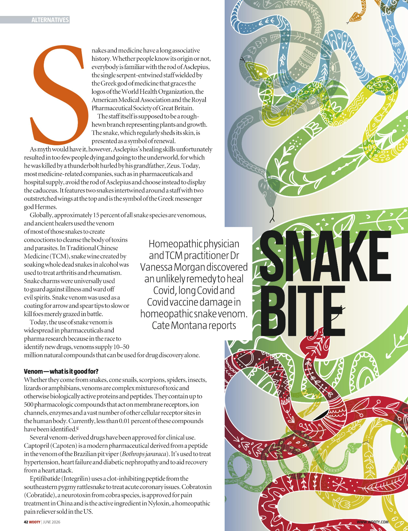 Snake Venom Medicine Article Pdf