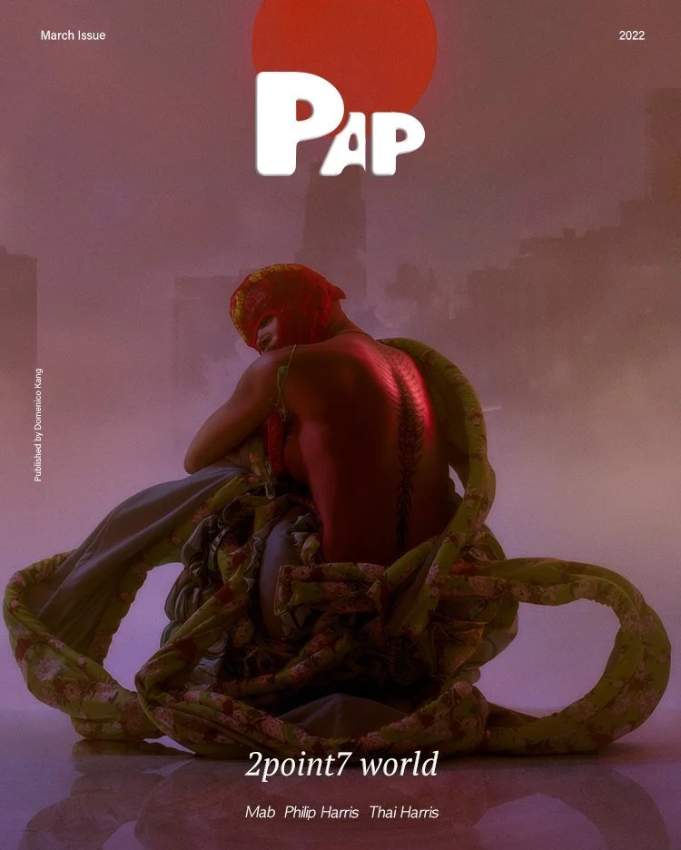 MAB for Yinglin He in Pap Magazine, March 2022