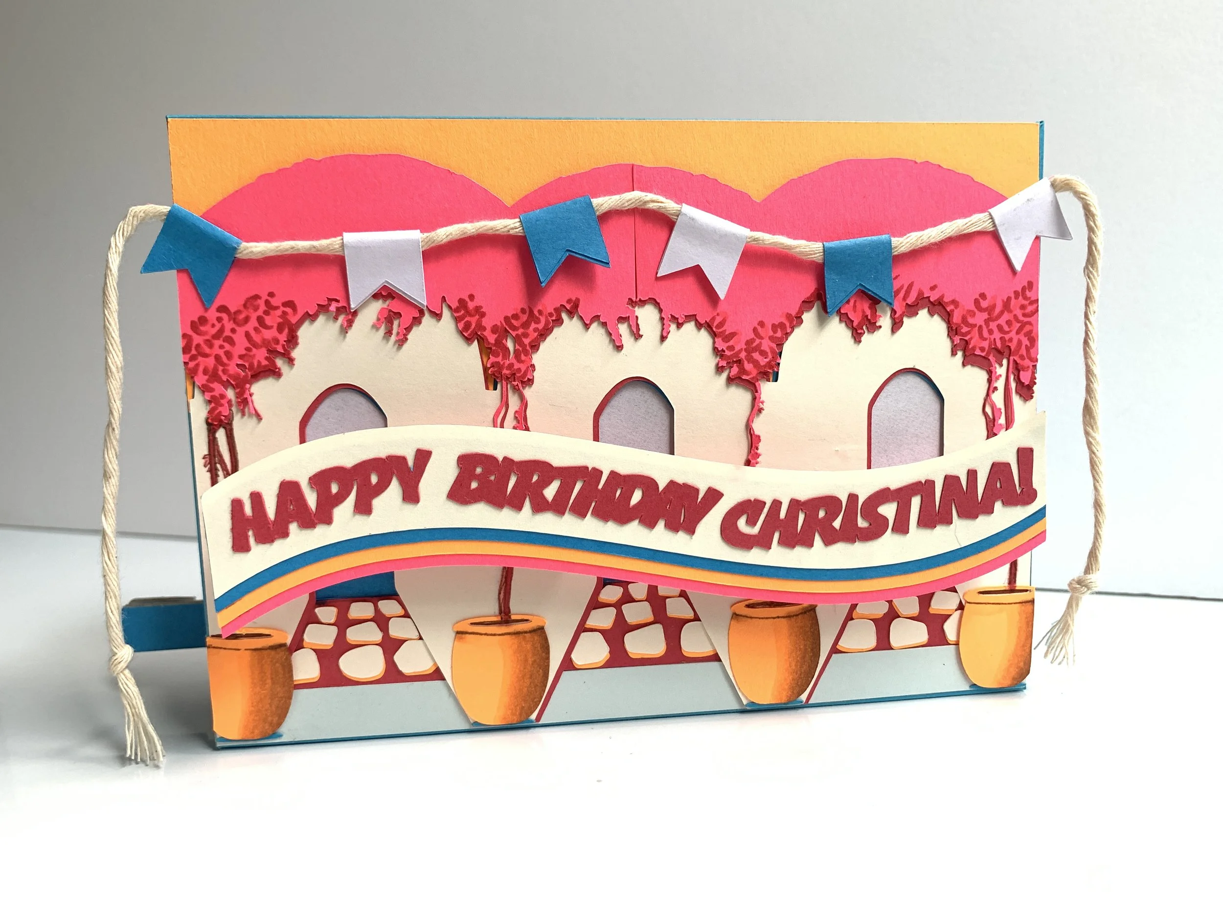 Mediterranean-themed slider card - sd 1