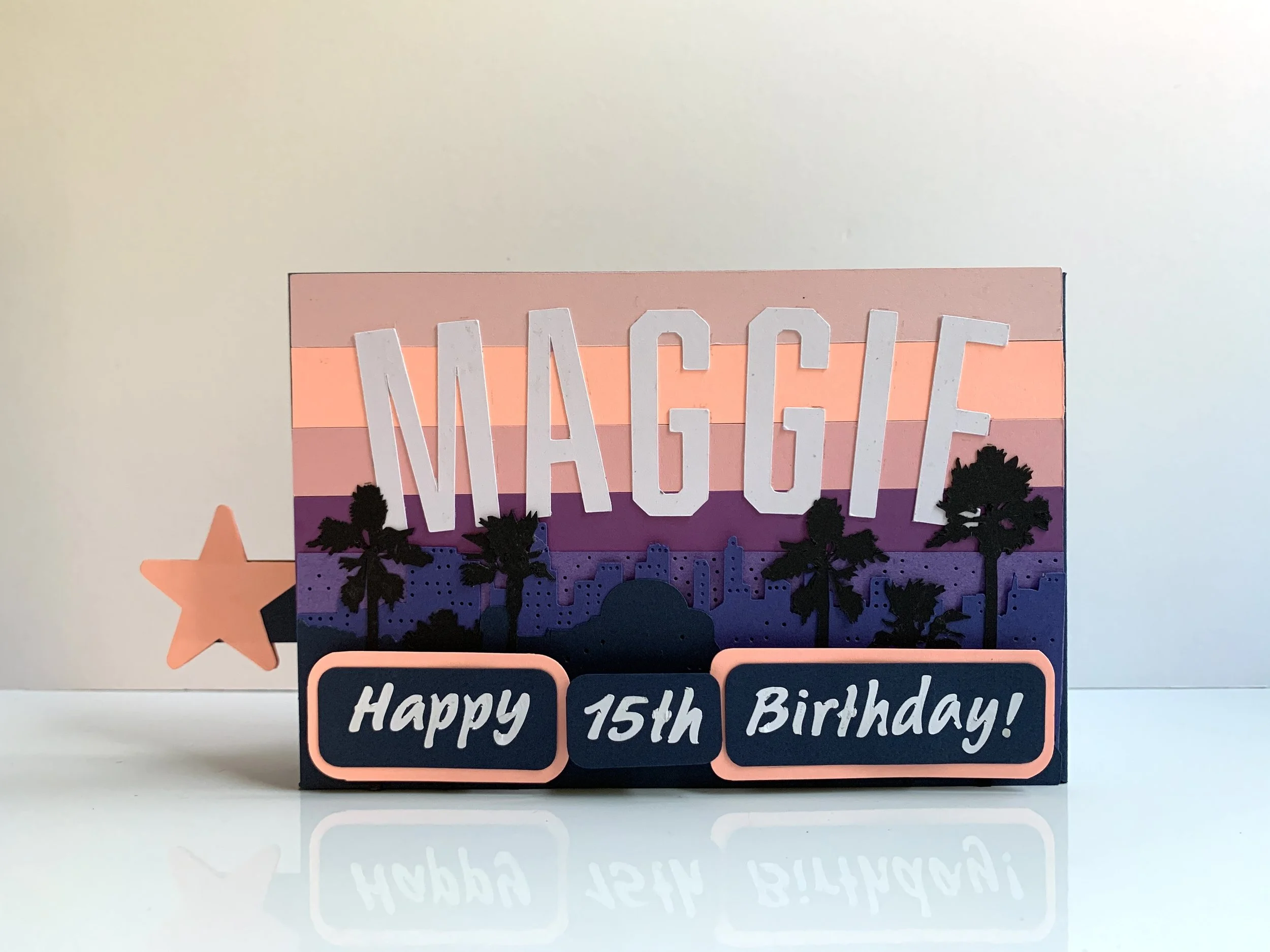 La La Land-themed slider card - sd 1