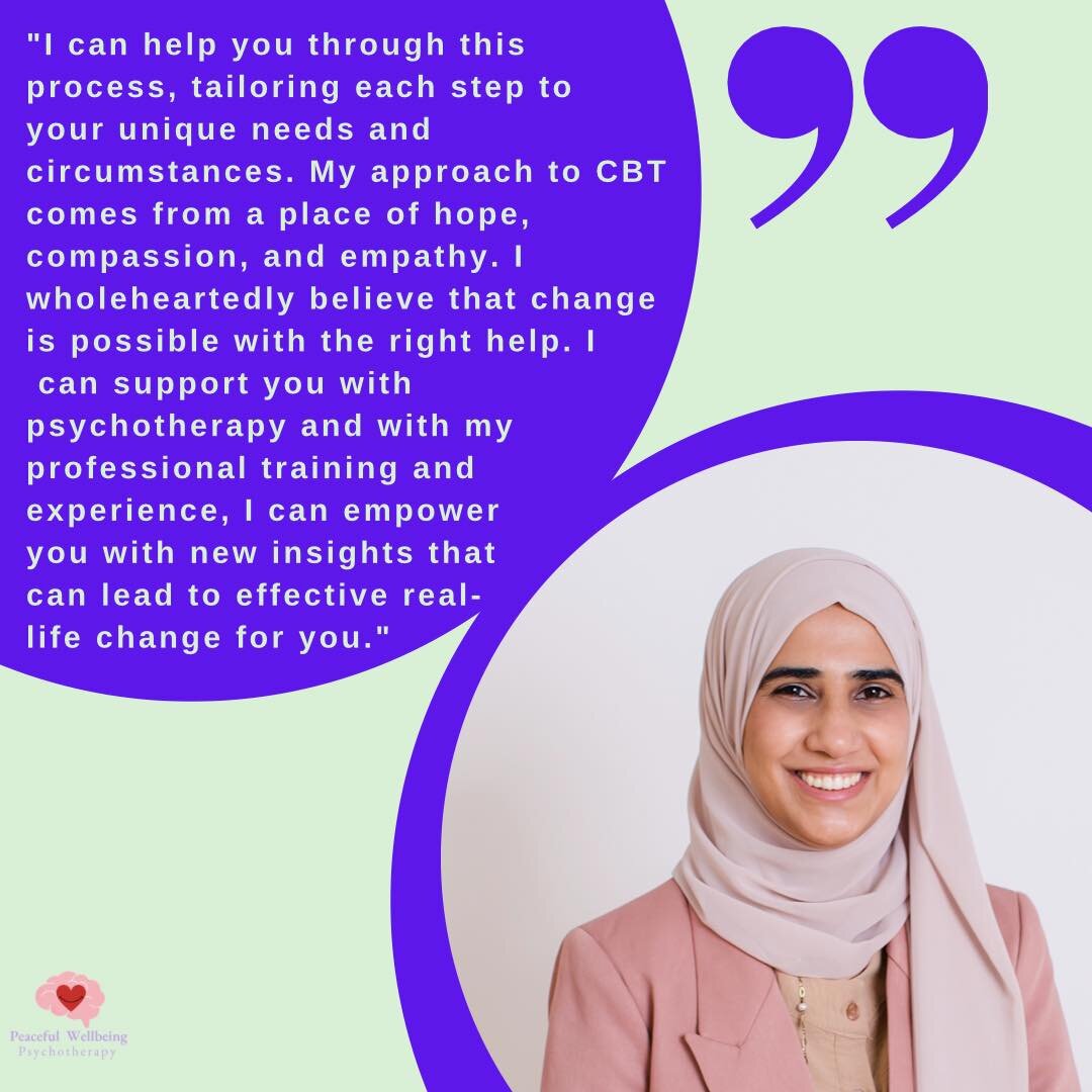 A Message From Fatima ✨

Get in touch to book in a session with her! 

#peacefulwellbeing #psychotherapy #mentalhealthmatters #mentalhealth #london #therapy #therapist #anxiety #depression #stress #business #SmallBusiness #balance #wellness #newbusin