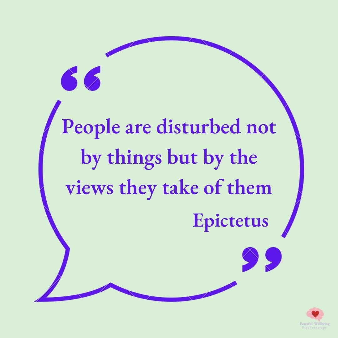 A Monday Morning quote to start off your working week&hellip;does this resonate with you?

Do you feel trapped by your thoughts and feelings? Why not pursue a course of CBT with Peaceful Wellbeing?

Get in touch with us to book in! 💫 

#peacefulwell