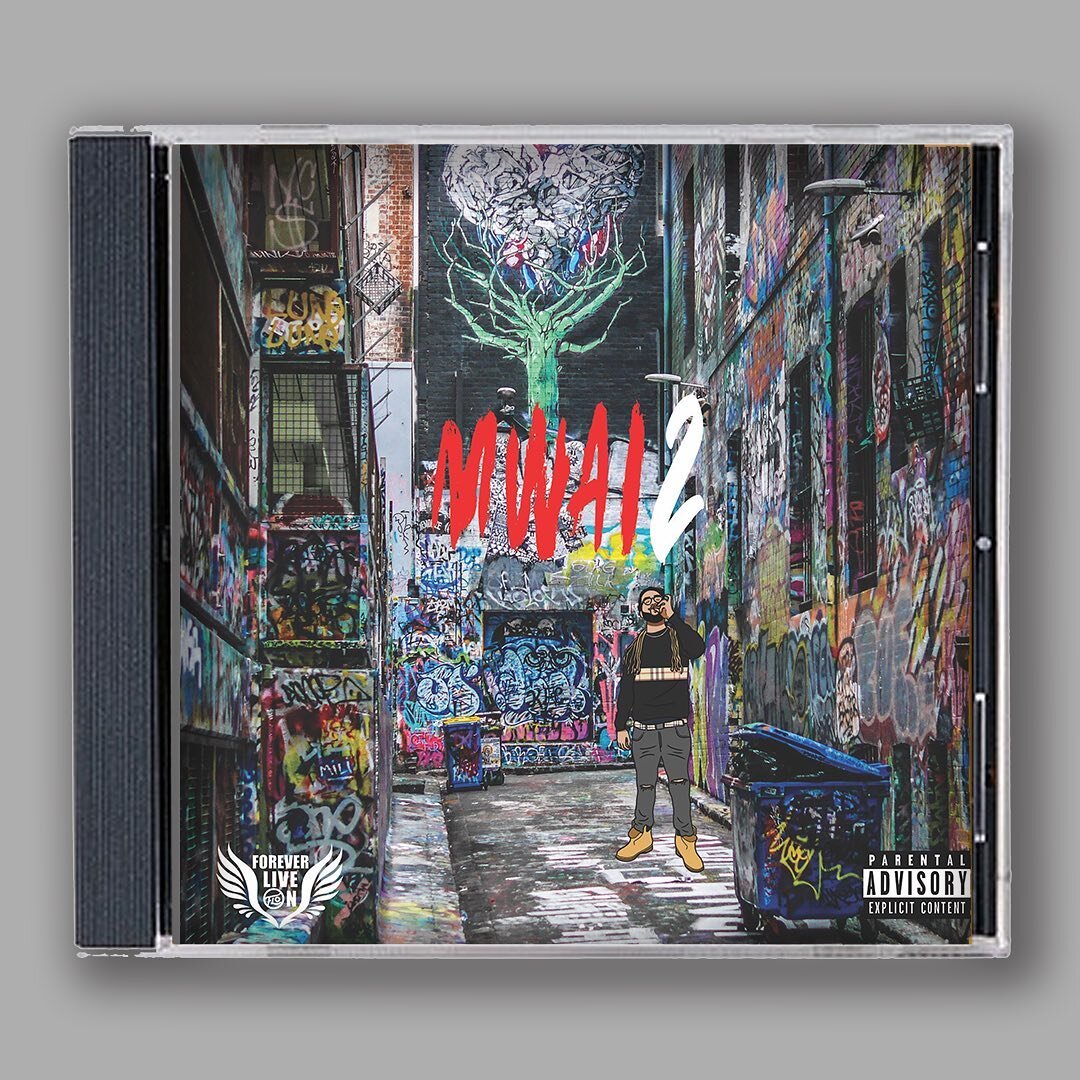 One of our favorite creations with the talented @dre_modist ! No creative request is out of our norm! | Need album promotional materials? DM us and see how we can help with designs and printing and procurement! DM us! 💛💚