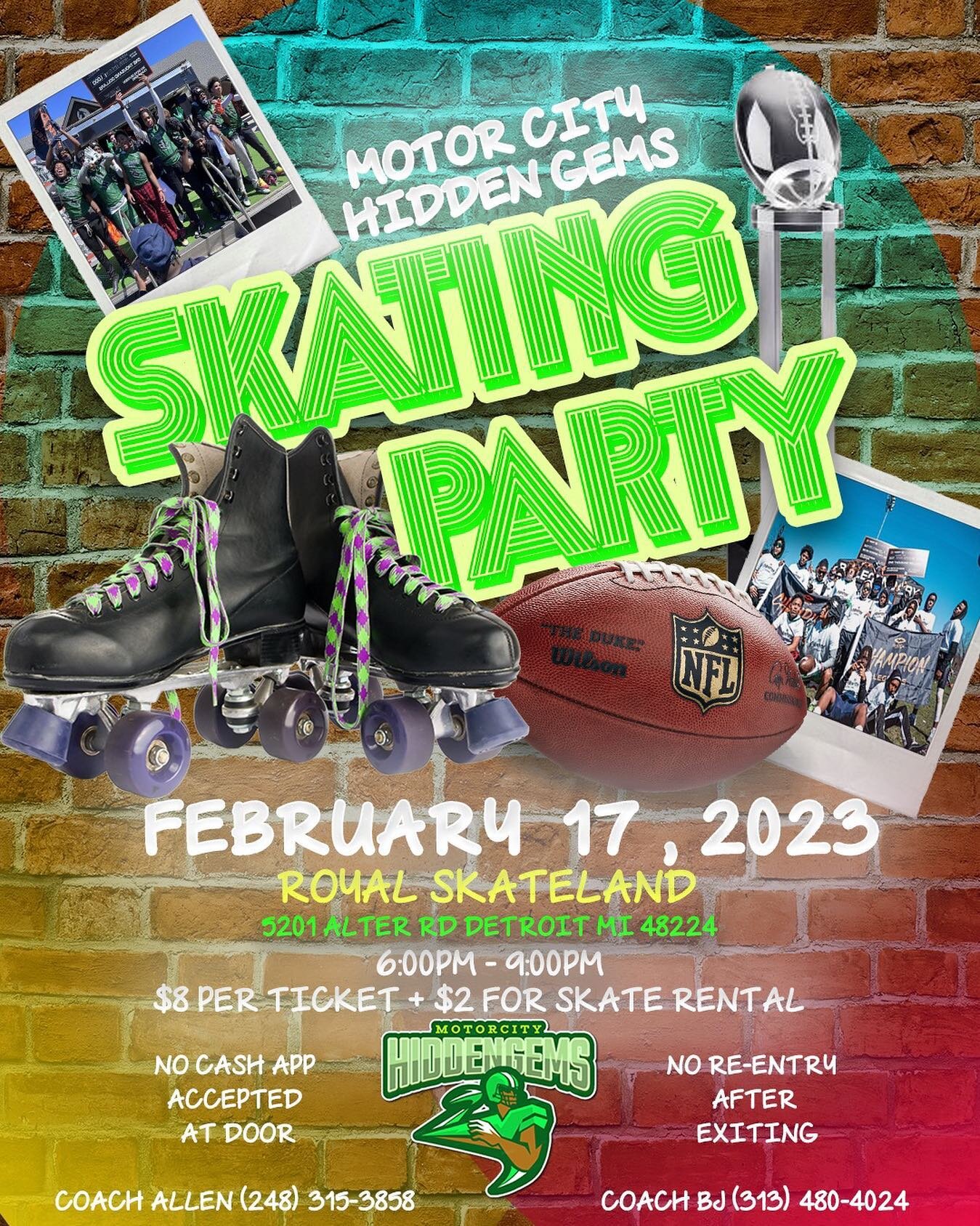 From football to Fundraisers our Brand team has @motorcity___hiddengems covered! 🏈💚

Got more than 1 event to promote? DM us to learn about our flyer bundle deals!