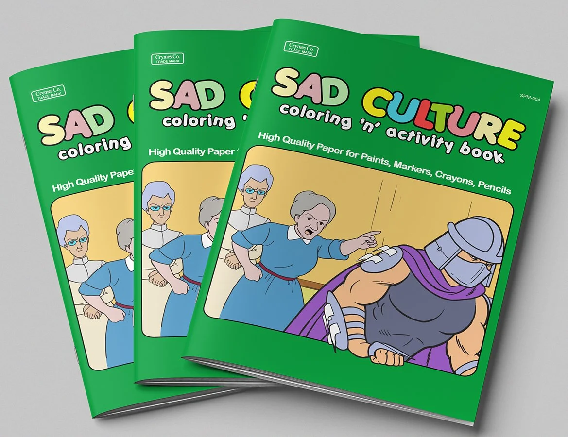 Sad Culture Coloring Book #3