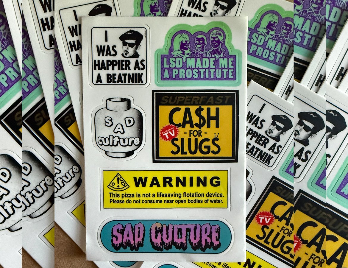 Sad Culture Sheet STICKER