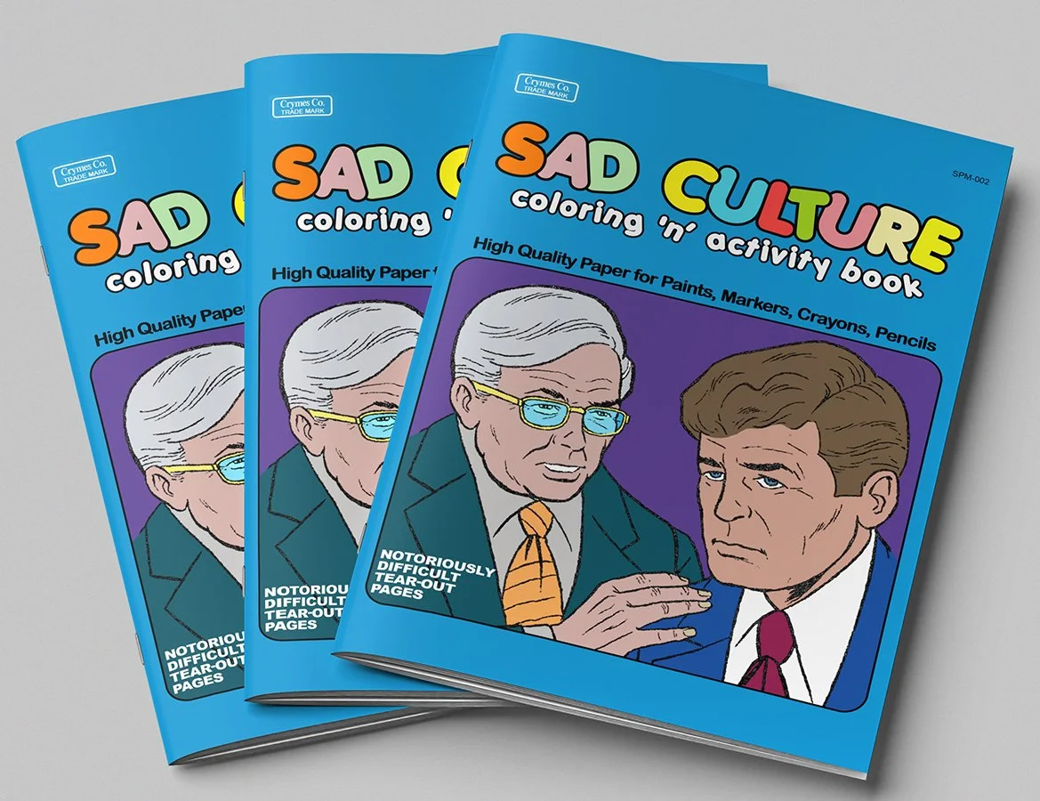 Sad Culture Coloring Book #1