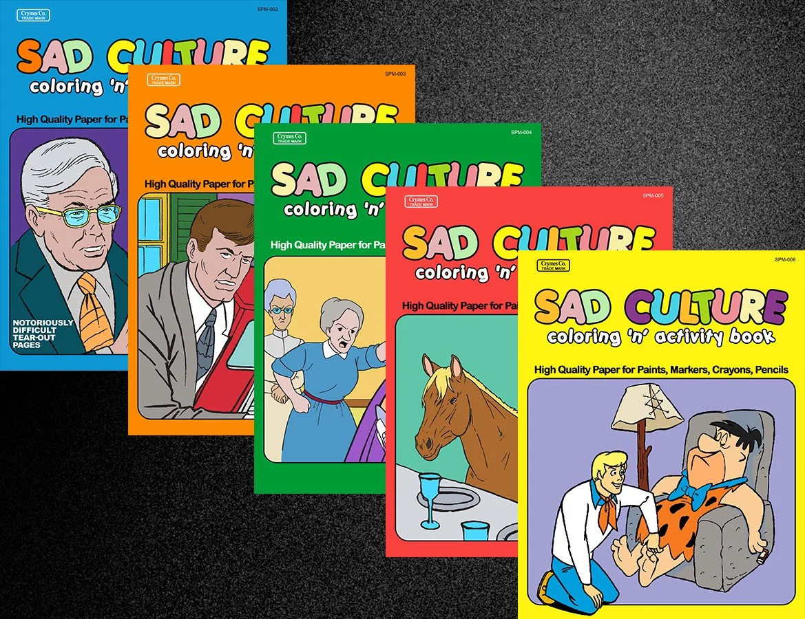 Sad Culture Coloring Book Collection Vol. 1