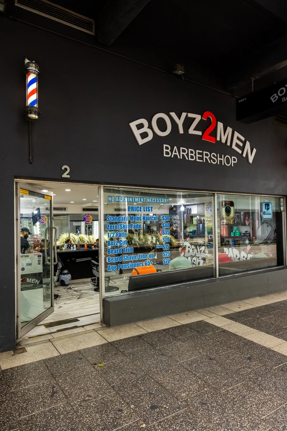 Boyz2Men Barber — BURWOOD PLAZA