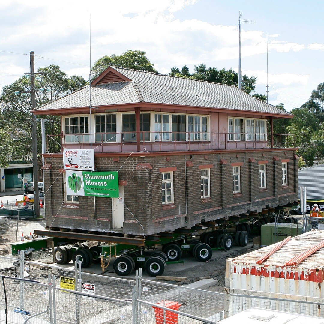 HORNSBY SIGNAL BOX PROJECT //
We were engaged by the Transport Infrastructure Development Corporation to relocate the historically significant Hornsby Signal Box in Sydney as part of an extensive upgrade to the Hornsby Rail Station.

Beginning its wo