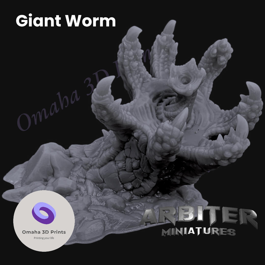 Emerging Giant Worm
