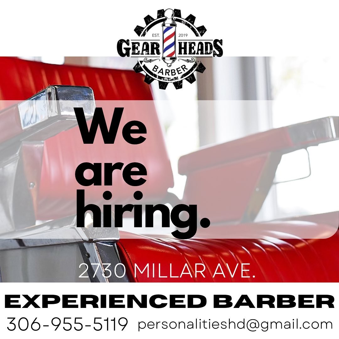 Are you an experienced barber?? ⁣
⁣
We are a busy salon and barbershop looking to hire a barber immediately. ⁣
⁣
Interested?⁣
⁣
-Swing by with your resume and check out our awesome barbershop. 2730 Millar Ave. ⁣
-Email your resume to personalitieshd@