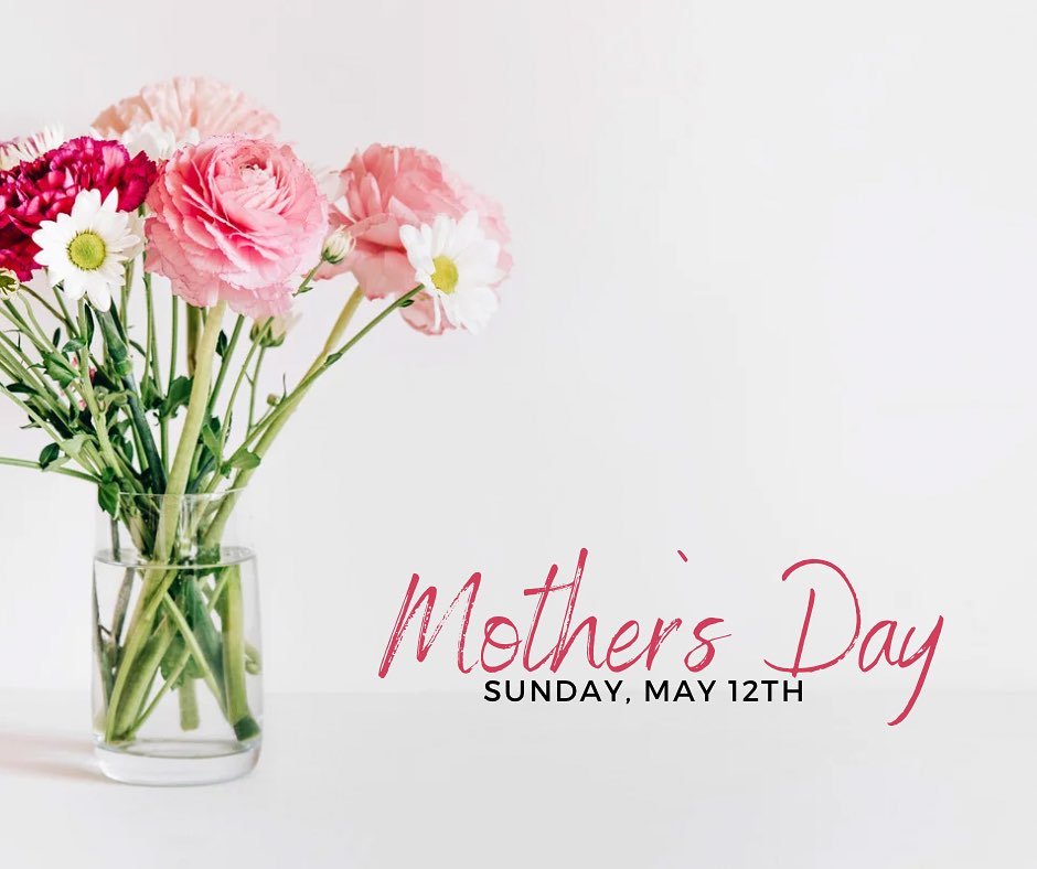 Mother&rsquo;s Day is this Sunday, May 12. 

We have gift cards available for color, cut, treatments, in any amount you&rsquo;d like. If you&rsquo;re interested in any products we can help you choose a product that would be great for mom&rsquo;s hair