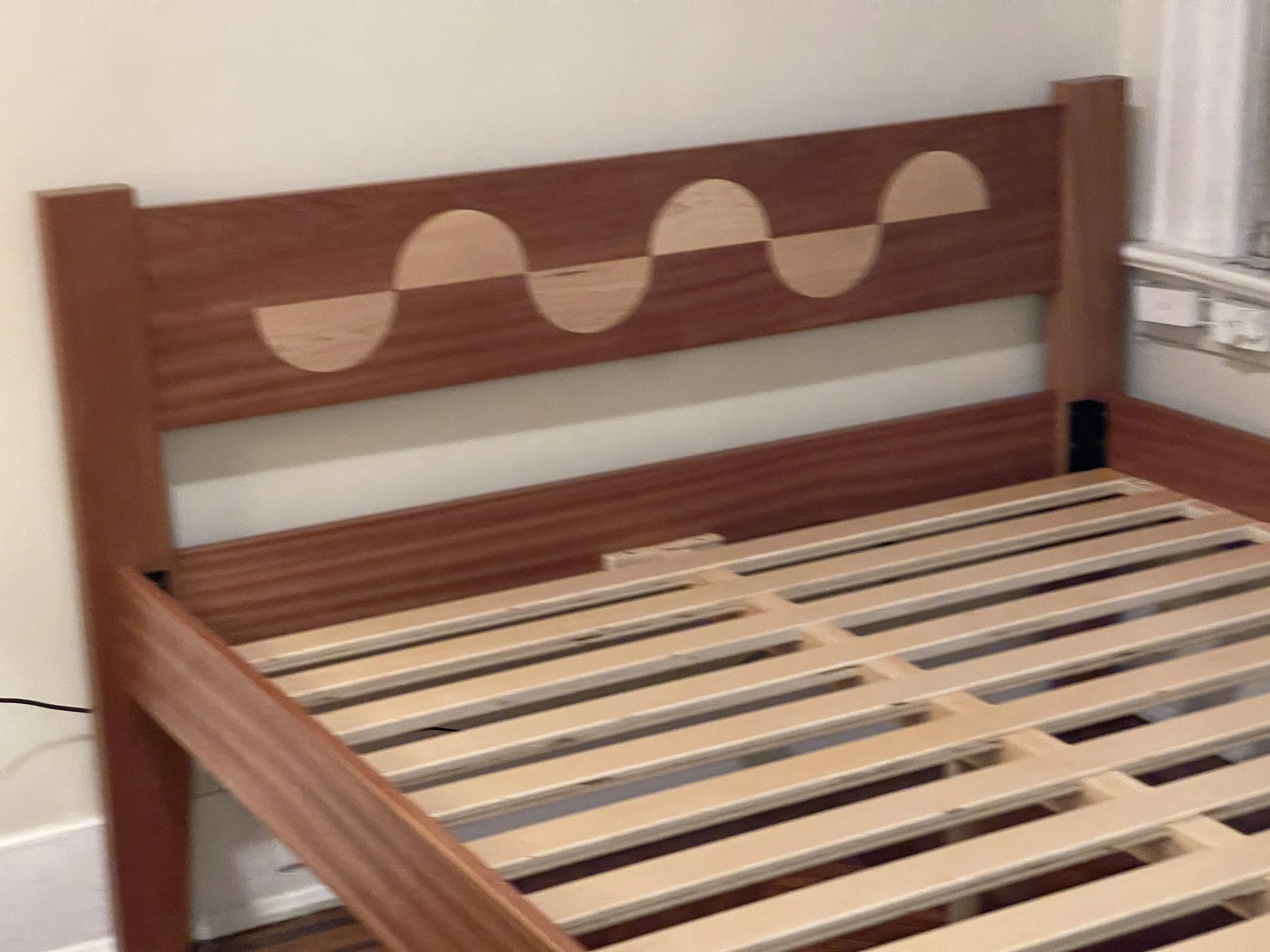 Original maple inlay design