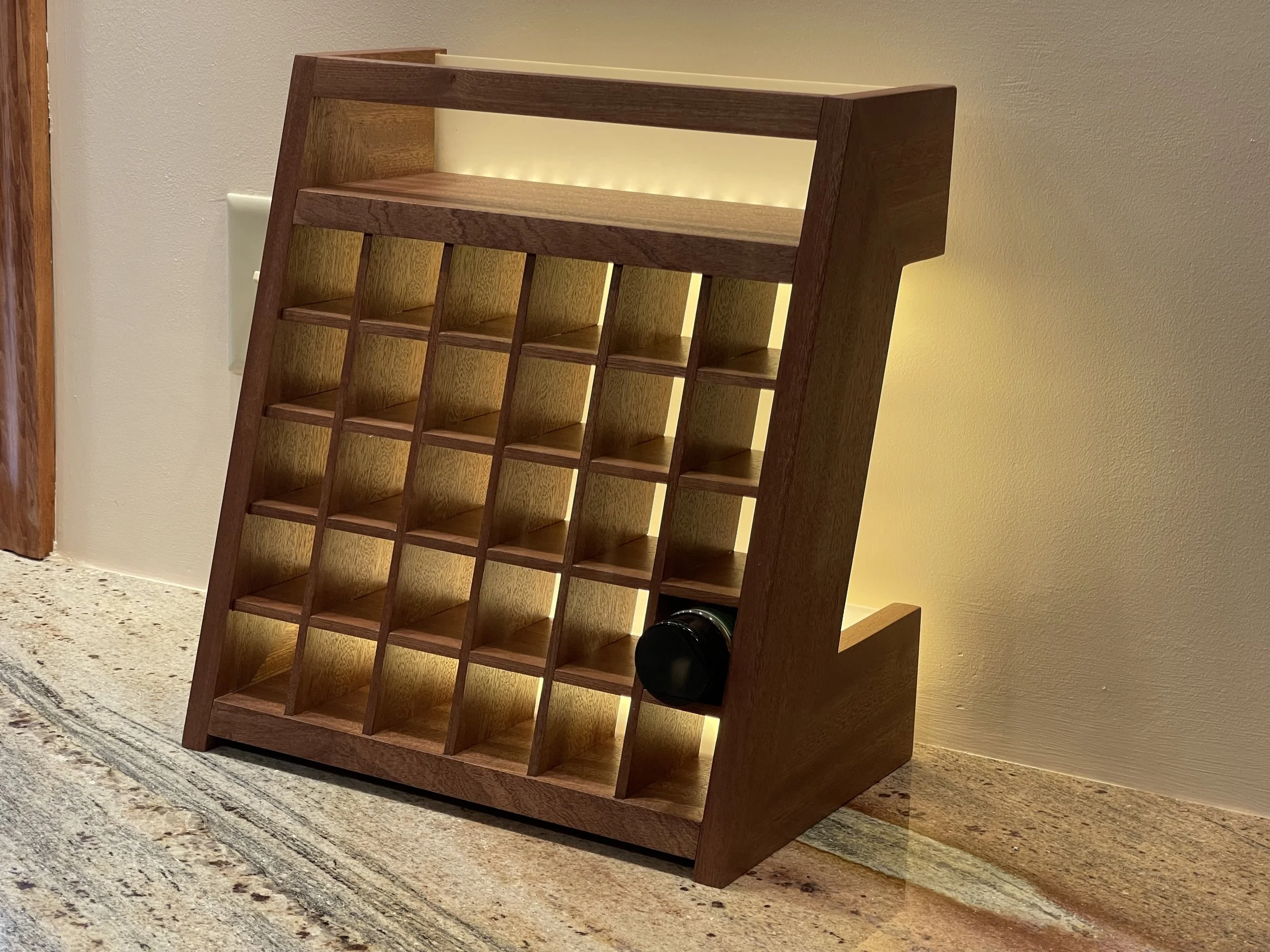 Spice Rack Lit Back
