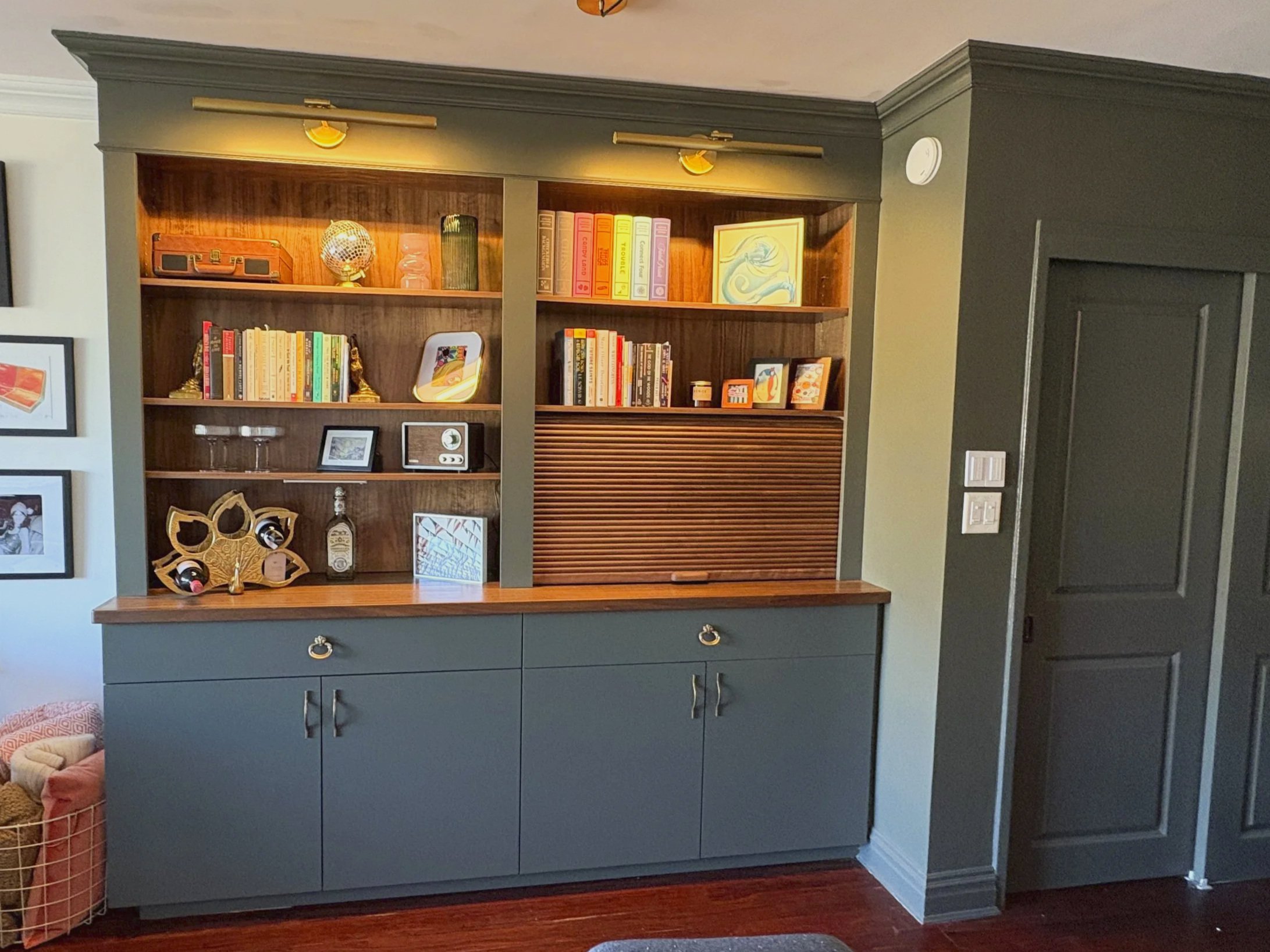 Built-in cabinets