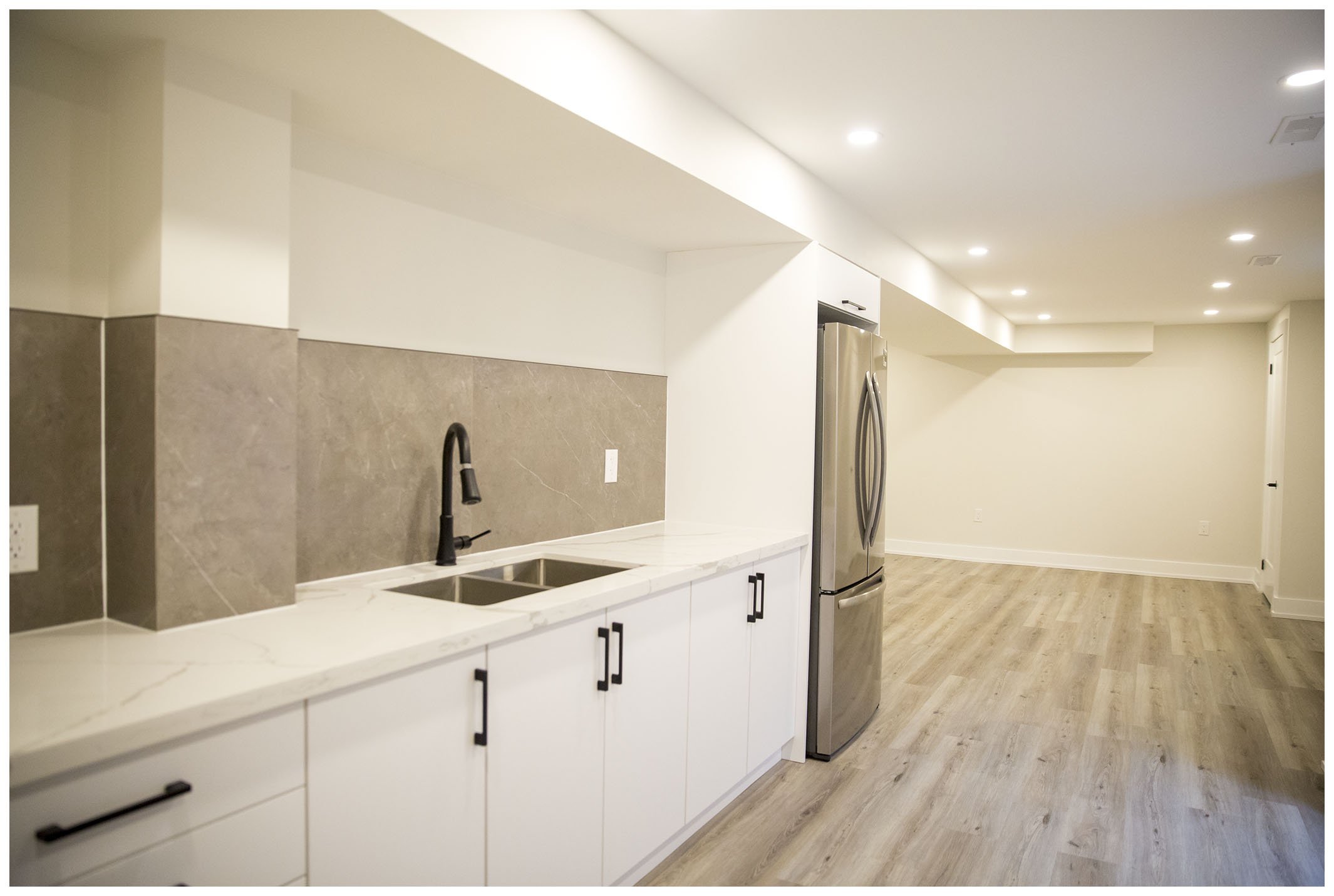 Basement Kitchen Renovation in Mississauga
