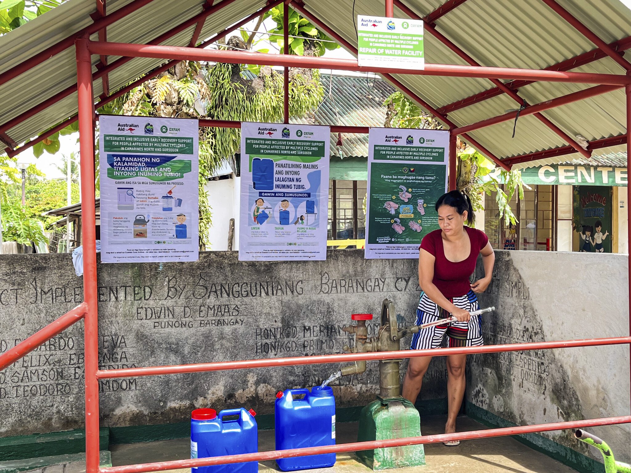 Recovering from a string of cyclones: how AHP support helped Filipinos get back on their feet