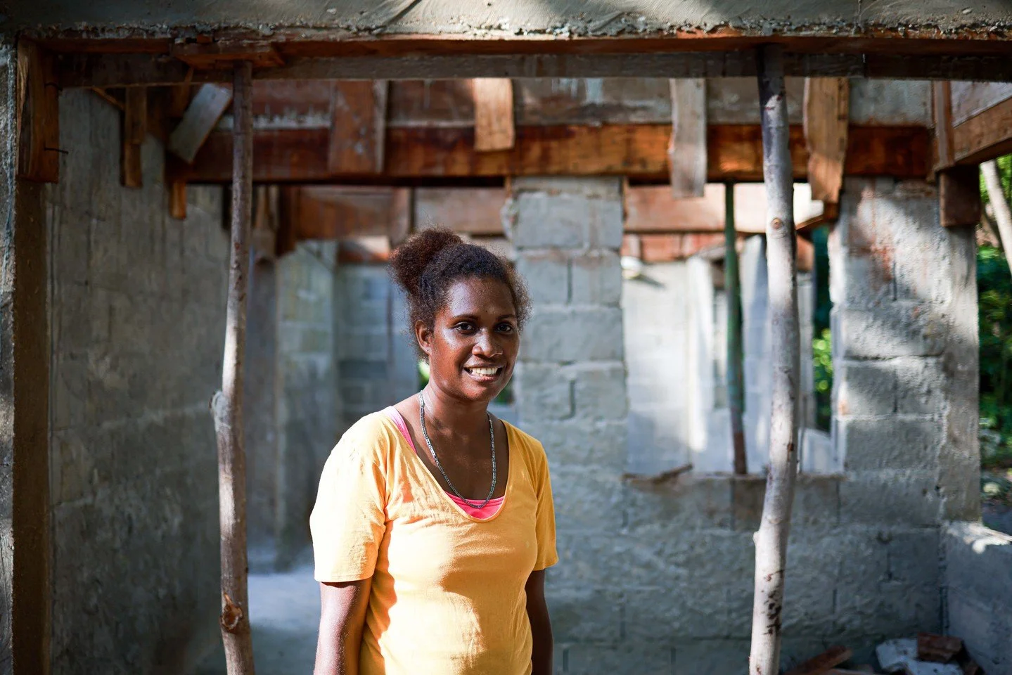 Across the Pacific traditional roles are evolving as women are provided with more opportunities to lead in community resilience. When Lenny attended a #DisasterREADY workshop run by #WorldVision Vanuatu, she gained technical skills in budgeting, proj