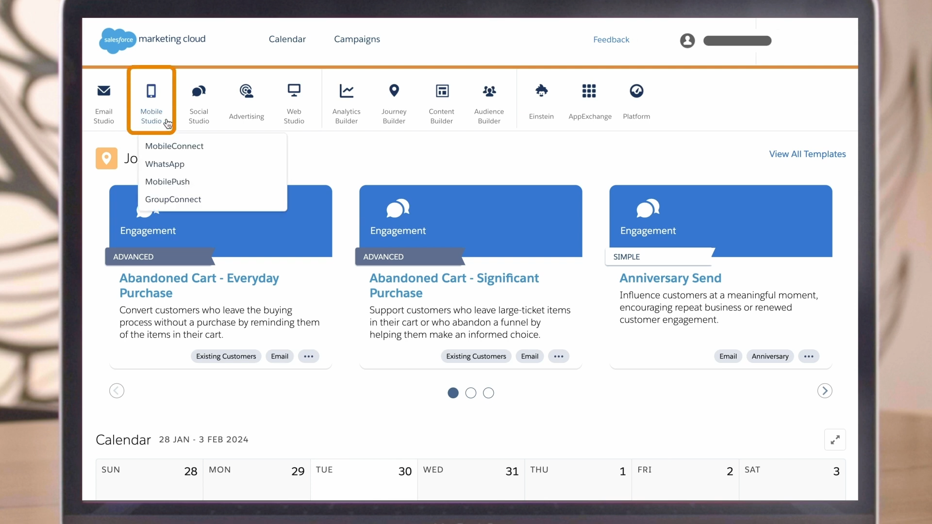 Create and send SMS through MobileConnect/Journey Builder