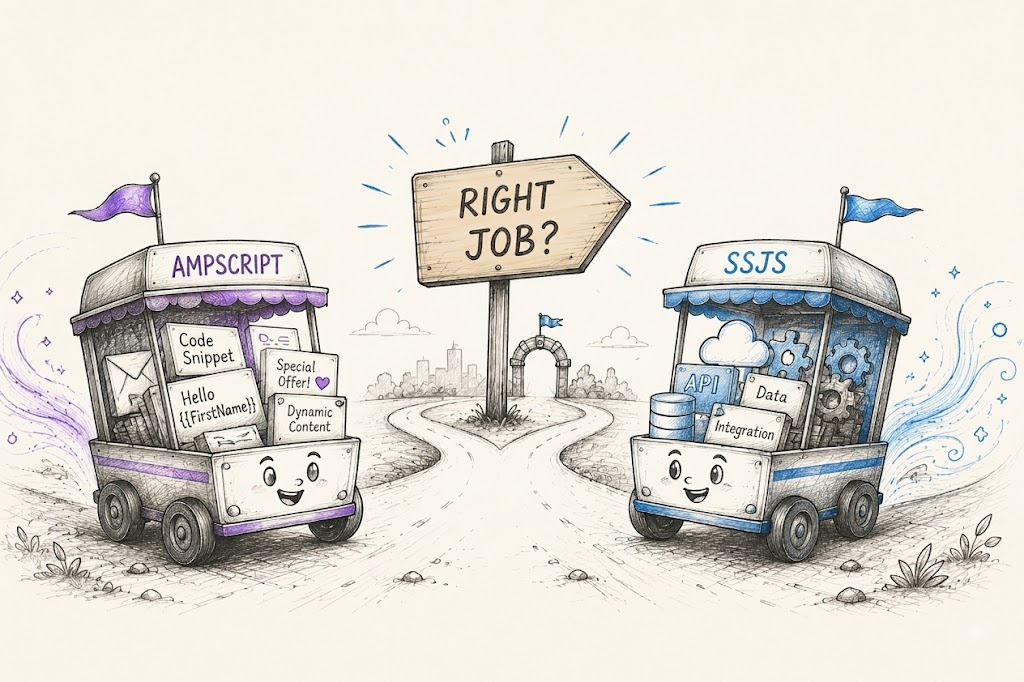 AMPscript vs SSJS: Key Differences in Salesforce Marketing Cloud
