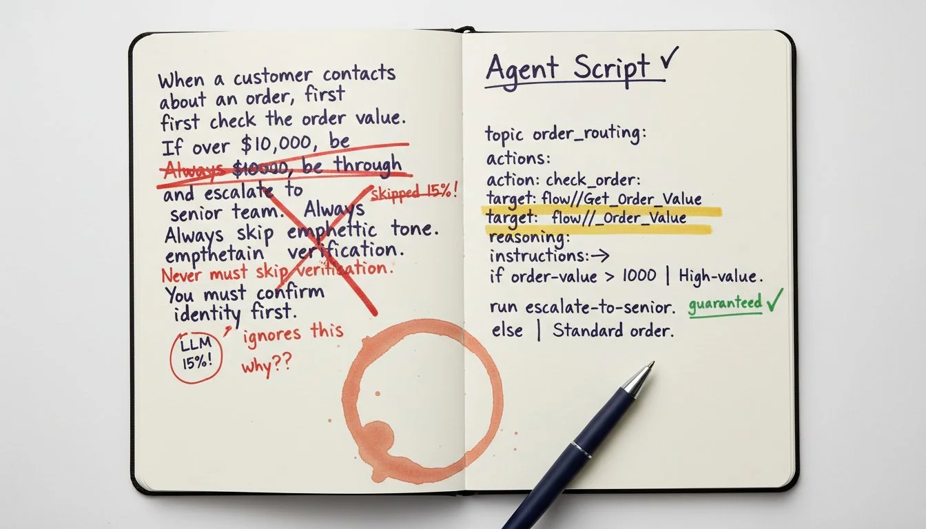 From Doomprompting to Agent Script-A Translation Guide for Existing Agents
