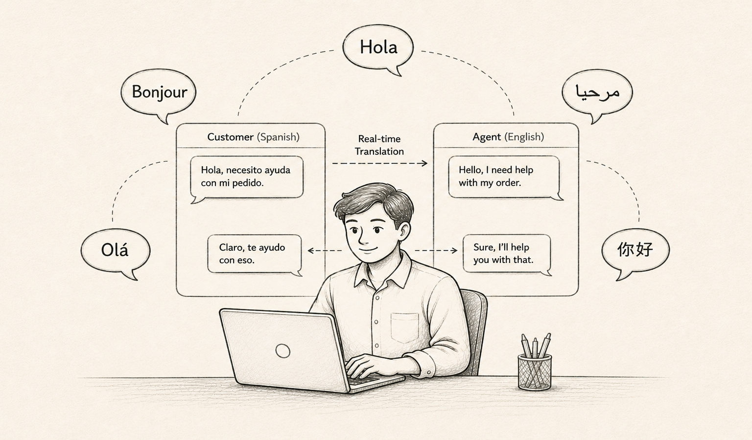 How to Make Your Salesforce Service Cloud Multilingual Without Expanding Your Team