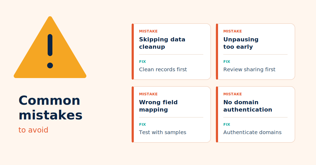 Common Mistakes in a Marketing Cloud Account Engagement (Pardot) Implementation