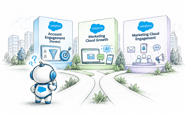 Marketing Databases Design Account Engagement (Pardot) Vs Marketing Cloud Growth: Which Buy in 2027