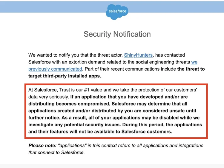 Salesforce Security Advisory: Connected App & OAuth Fixes (Oct 2025)