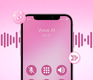 Iphone dialer showing how Lumi connects to the database