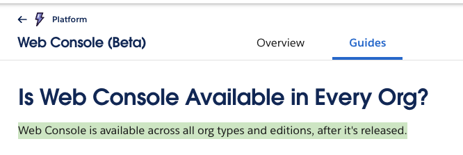 Console Wed Salesforce Web Console: What It Is, Why It Exists, & Who It's Actually For?