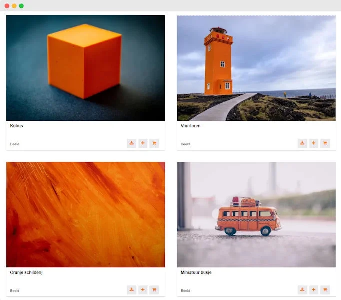 Comrads DAM Asset Overview