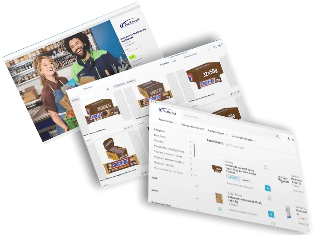 Bidfood DAM PAM Webshop