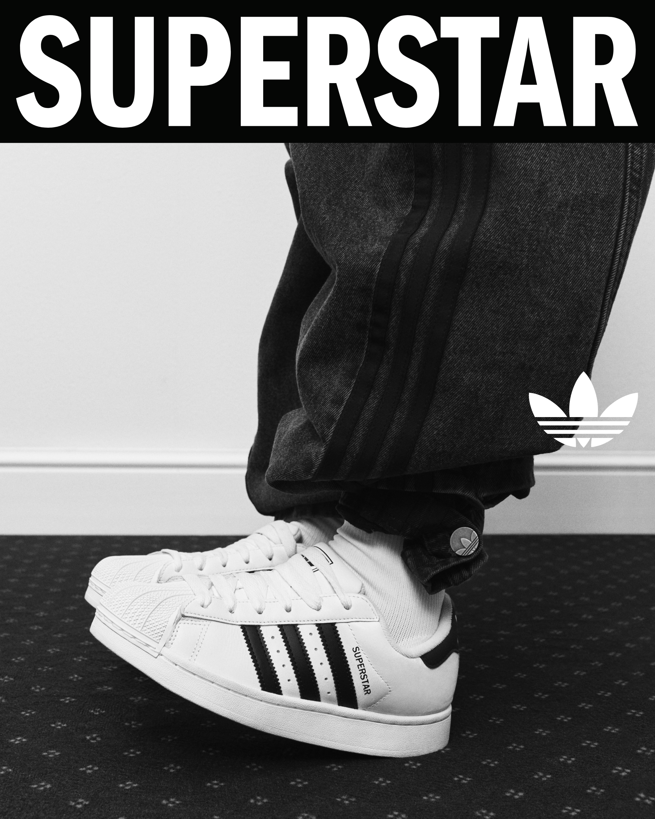 Pamela Mtanga for the adidas originals superstar spring summer 2026 campaign