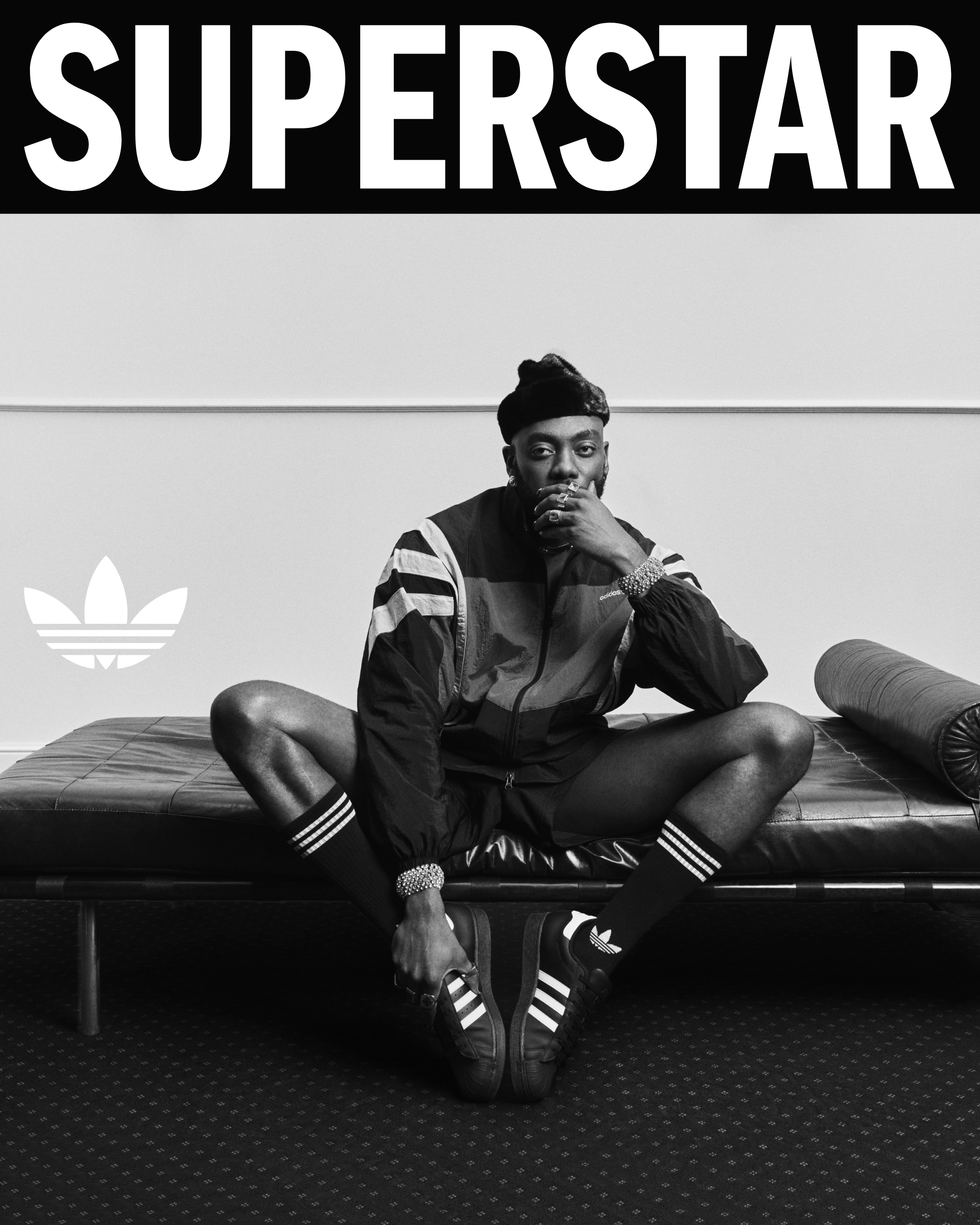 Rich Mnisi for the adidas originals superstar spring summer 2026 campaign