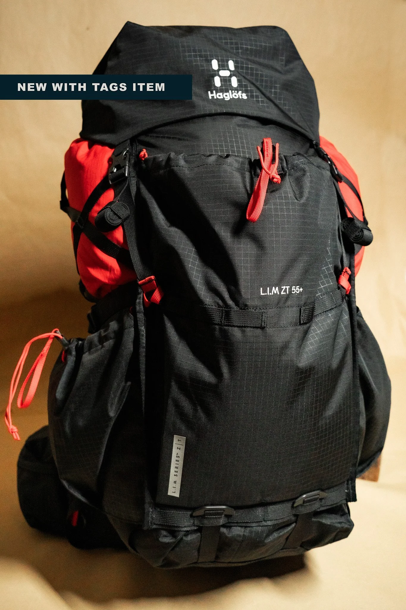 Haglöfs L.I.M ZT 55L + Rucksack Zenith Red / True Black